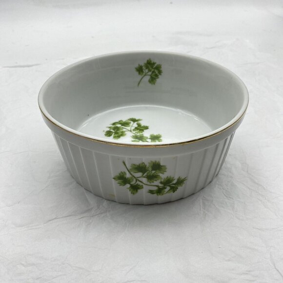 Andrea By Sadek Cookware Set Parsley  7 3/8 & 6” Souffle Casserole Oven To Table - Picture 14 of 16